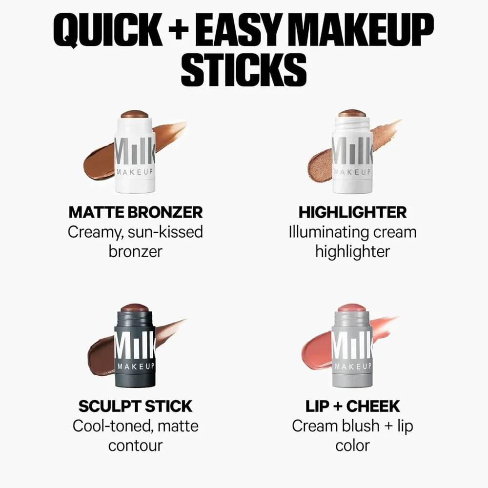 Buildable Cool-Toned Contour Stick with Nourishing Ingredients - Travel-Friendly